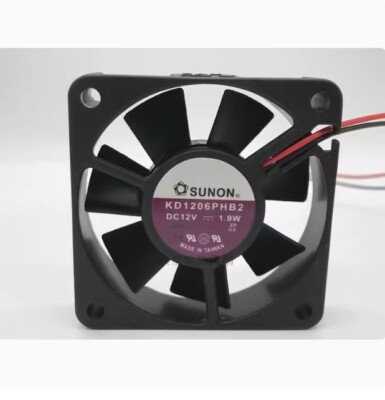 For SUNON 6015 KD1206PHB2 DC12V 1.9W 60 * 15MM cooling fan | eBay