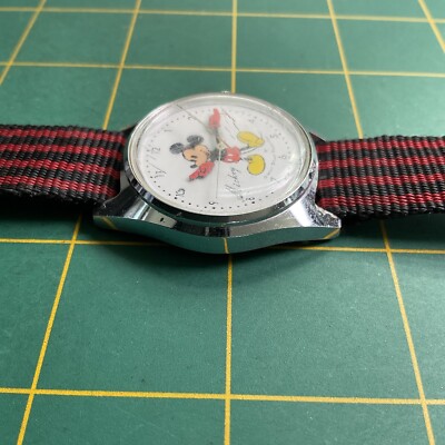 ☆mickey☆ Vintage SEIKO TOMONY DISNEY TIME 5000-7000 MICKEY MOUSE HAND