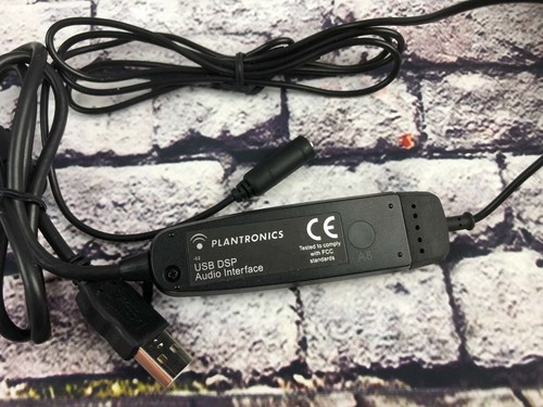 Plantronics M214i 3-in-1 VoIP Headset Headphones Mic For Cisco Noise Canceling - Picture 10 of 12