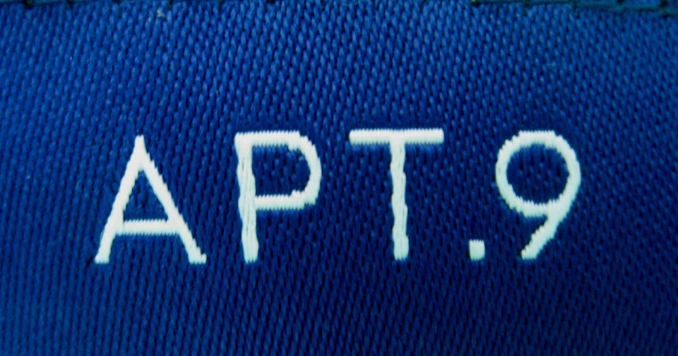 APT. para hombre nuevo con etiquetas. Camisa de vestir 9 LS talla 16 32/33 verde menta calce ajustado algodón elástico Foto 3 de 4