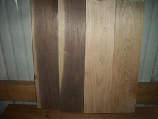 2 PC WALNUT 2 PC MAPLE LUMBER WOOD KILN DRIED BOARD LOT 171B