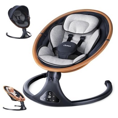  Baby Swings to Toddler-Electric Infant Swing with Remote Control, Rocker with 