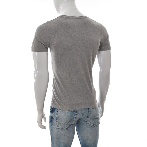 T-shirt Jack & Jones uomo top grigio LOGO TEE manica corta girocollo Noos tag... - Foto 3 di 7