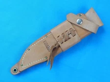 Custom Made RUANA Montana US Standard Bowie Knife Leather Sheath Scabbard