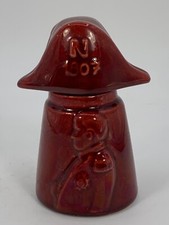 VTG Ceramic Napoleon Bonaparte Lidded Vase France 1807 Battle of Freidland