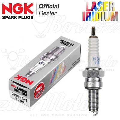 Bougie NGK Laser Iridium CR9EIA-9 Triumph Street Triple R 765 2017-2018 - Photo 1/2