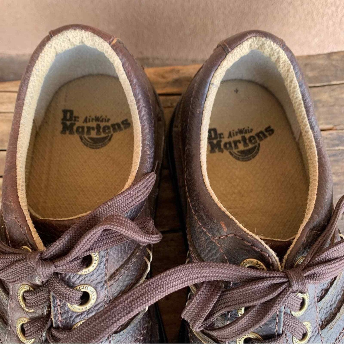 Dr. Martens Dawes Oxford Shoes Dr Martens Dawes Brown Leather Air Wair Shoes | Mercari main image 3