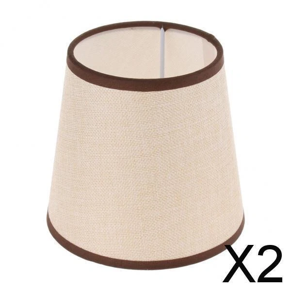 Linen lamp clearance shade small