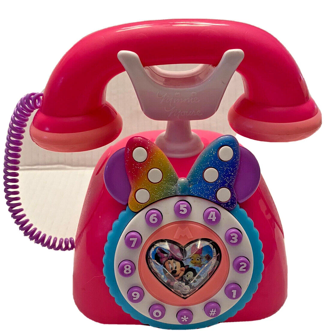 DISNEY JUNIOR Minnie Mouse TALKING HAPPY HELPERS Toy Phone Plays