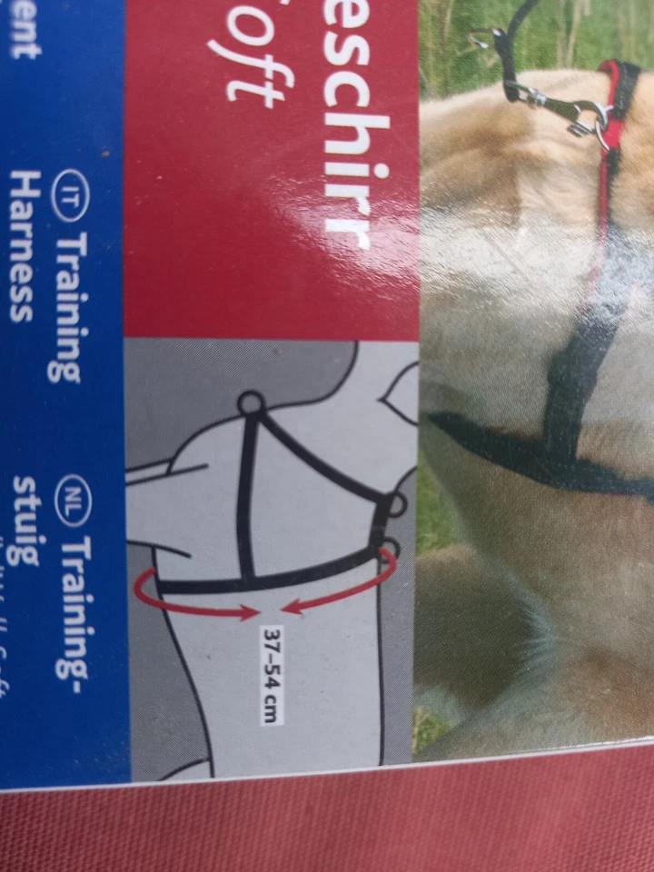 ABVERKAUF Trixie Erziehungsgeschirr Lead n Walk Soft Gr. S sanfte Fuehrleine - Bild 3 von 3