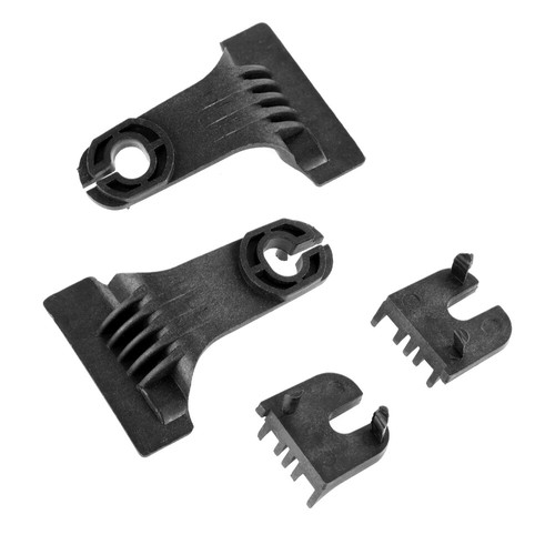 2pc Repairing Headlamp Bracket Clips Kit For Jaguar XF 2012 2013 2014-2015 Black - Picture 2 of 9