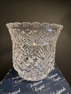 Champagne/Wine Cooler - Sculptured Crystal, made in Ireland