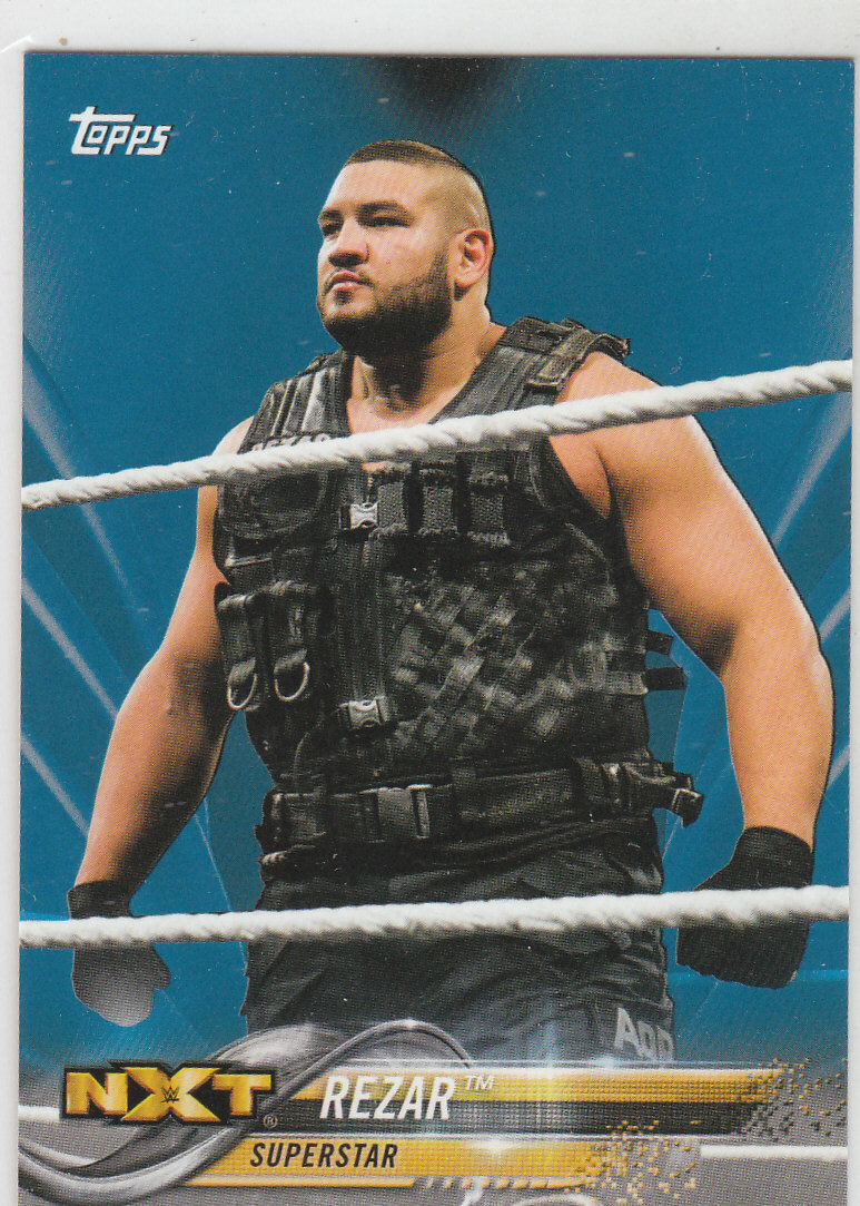 2018 Topps WWE Then Now Forever Blue #76 REZAR  #57/99 MADE
