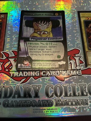 DBZ CCG Saiyan Saga Gohan s Physical Attack #26 Limited Foil 