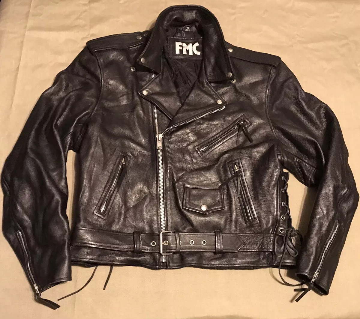 Fmc leather hotsell jacket