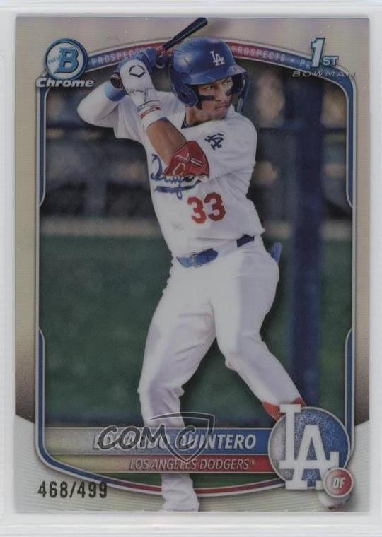 2025 Bowman Chrome Prospects Refractor /499 Eduardo Quintero #BCP-115 qg3
