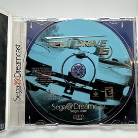 Test Drive 6 (Sega Dreamcast, 1999) Complete cib w/ Registration Manual sdc