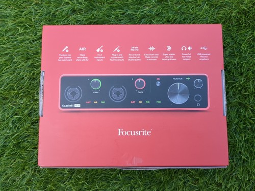 NUR VERPACKUNG / LEERKARTON HANDBUCH Focusrite Scarlett 4i4 3. Gen USB Audio Interface - Bild 4 von 5