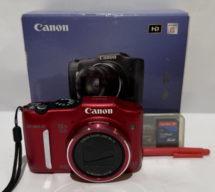 Canon PowerShot SX160 IS Digital Cameras for Sale | Shop New