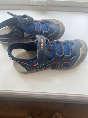 Geox  blue closed toe waterproof sandles
