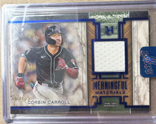 2025 03/35 Museum Collection Corbin Carroll Meaningful Material Relics Diamondb…