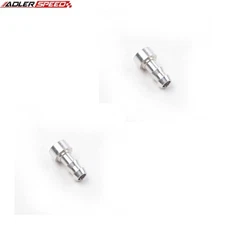 ADLERSPEED 2PCS Aluminum 5/8" Male Barb Straight Weld On Bung Fitting Adapter