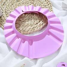 Baby Shower Soft Cap Adjustable Hair Wash Hat for Kids Ear Protection Safe Child