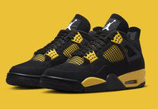 Jordan 4 Retro Yellow Thunder 2023 DH6927-017 Men's Size US 7-12