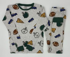 Carter  s Boys Pajamas Football Snug Fit Size 12 Long Sleeve