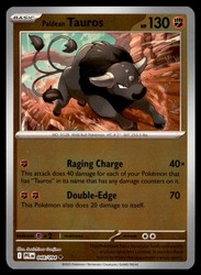 Paldean Tauros 048/094 Phantasmal Flames Reverse Holo