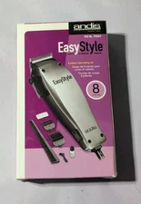 ANDIS EASY CUT 8 PIECE ADJUSTABLE HAIRCUTTING HAIR CLIPPER KIT 18465 STYLE
