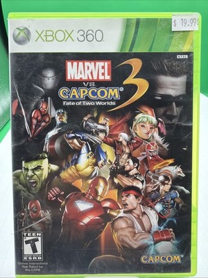 Marvel vs. Capcom 3: Fate of Two Worlds (Microsoft Xbox 360, 2011)