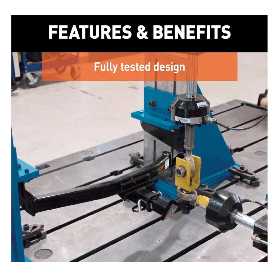 Curt Class 1 Rear Black Powder-Coated Trailer Hitch for Mercedes-Benz E350 11001 Foto 4 de 4