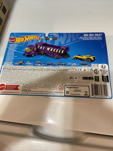 Hot Wheels Super Rigs Big Rig Heat Purple super Semi Truck Team Hot Wheels - Picture 7 of 7