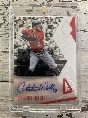 2018 Panini Chronicles - Phoenix Signatures Christian Walker #PS-CW (AU)