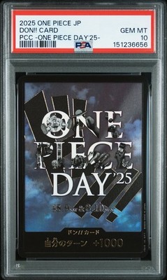 One Piece Japanese DON!! Karte PSA 10 #28ec