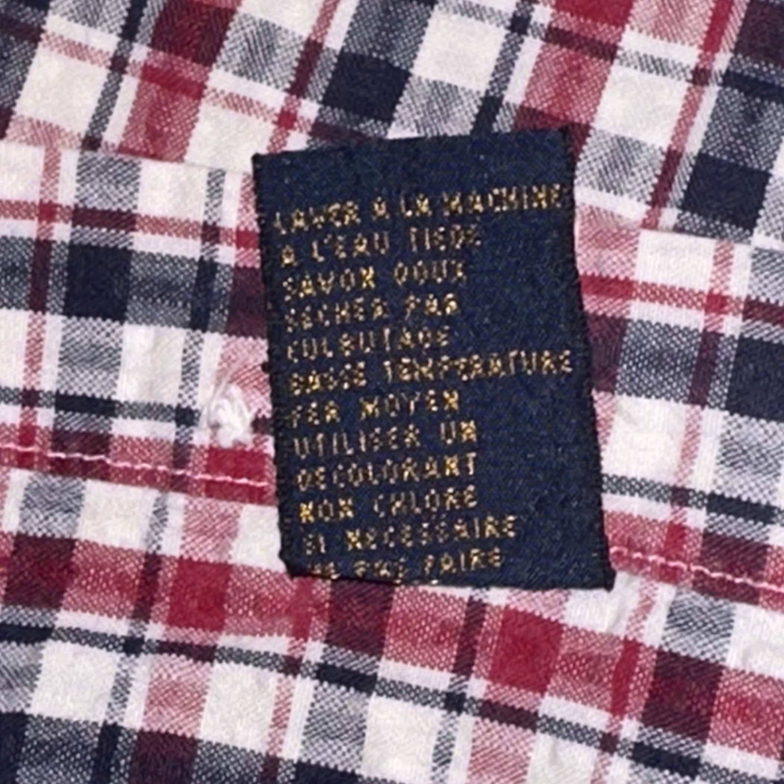 Tommy Hilfiger Patchwork Plaid Button-Down Shirt … - image 10