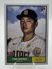 2024 Topps Archives Yuki Matsui Rookie #4 San Diego Padres ⚾️