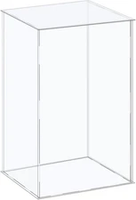 MECCANIXITY Acrylic Display Case Plastic Box Cube Storage 12.2x10.2x14.1 Inch 