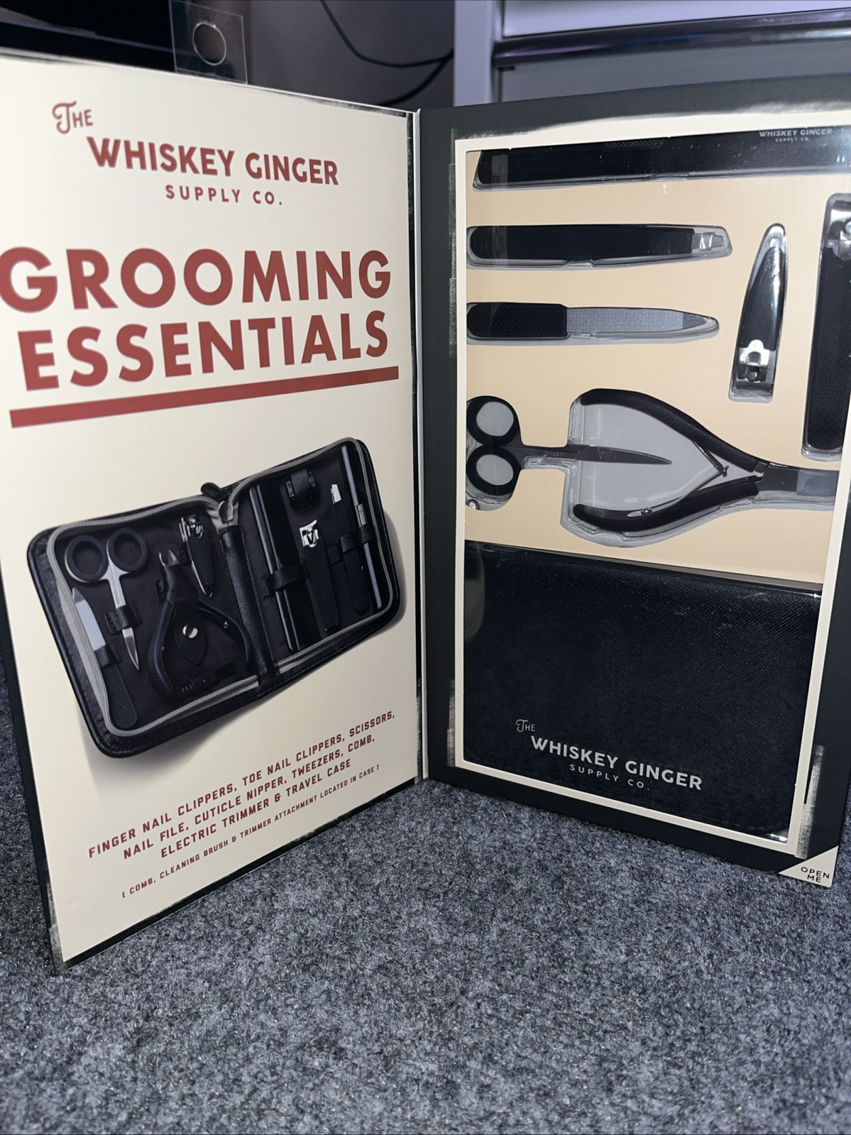 Whisky Ginger Supply Co London Grooming Essentials Travel Kit-image