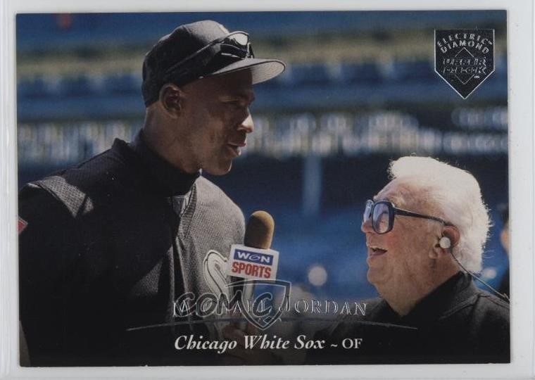 1995 Upper Deck Electric Diamond Silver Michael Jordan #200 HOF 0e0