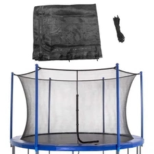 Upper Bounce Trampoline Replacement 7.5' Frames Adjustable Strap Enclosure Net