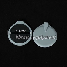 5 Pair 6.5cm Round Rubber Electrode Pads For Microcurrent Body Sliming Machine
