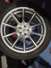 SINGLE/ SET OF 4, 2017 PORSCHE MACAN 20" ALLOY WHEELS RIMS, 95B601025BH