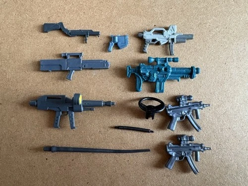 Miden & Vintage Action Figure Weapons Lot G.I.Joe Gundam Transformers Legends