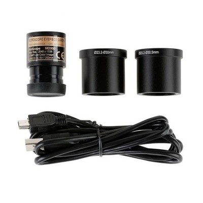 Amscope 3MP USB 2.0 Color CMOS Digital Eyepiece Microscope Camera
