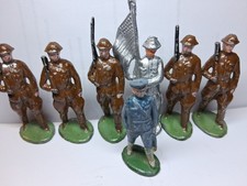 Metal Cast WW1 Toy Soldier Lot 7