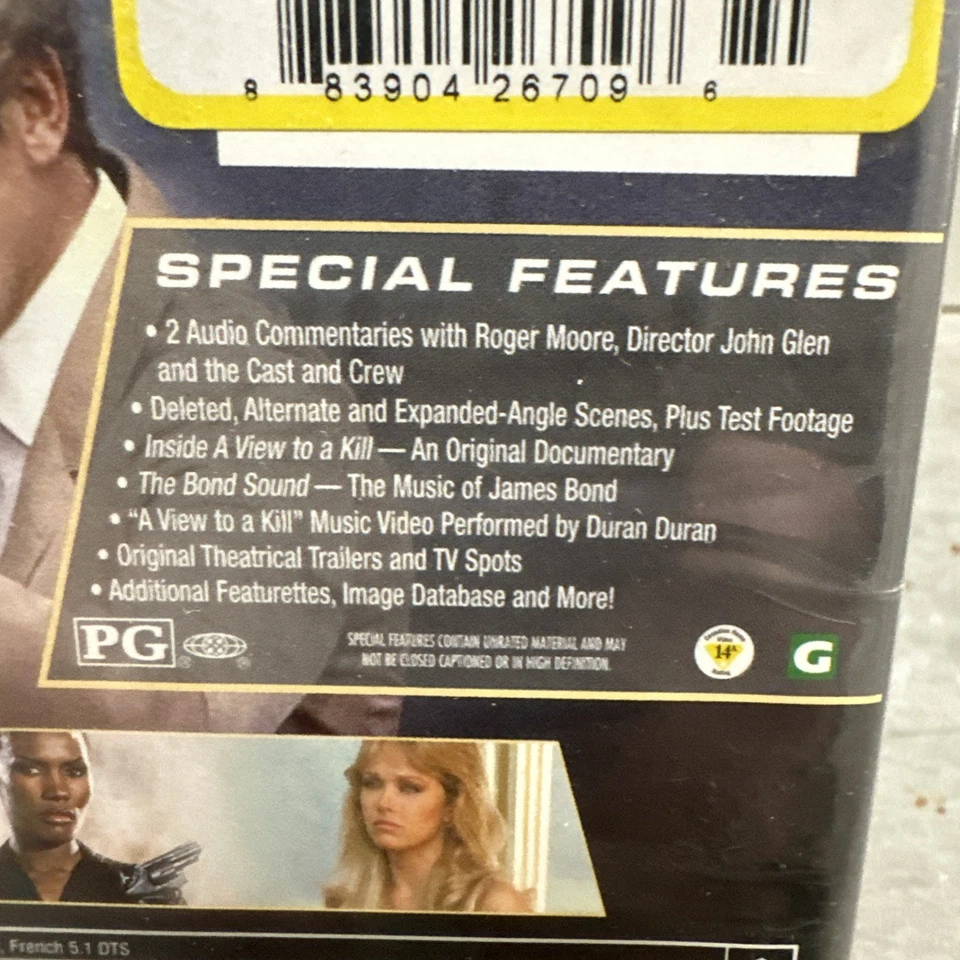 New Sealed “A View to a Kill” Blu-ray 1985 Movie James Bond 007 - Image 3 of 3