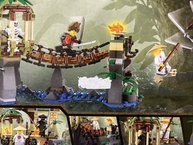 RETIRED LEGO NEW SEALED THE NINJAGO MOVIE 70608 MASTER FALLS BUILDING TOY