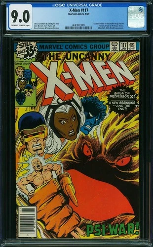 The X-MEN  #117  High Grade!  CGC  NM9.0  OW/White Pages     4649089002